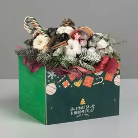 Кашпо деревянное