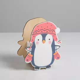 Кашпо деревянное детское