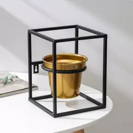 Кашпо для цветов на подставке доляна