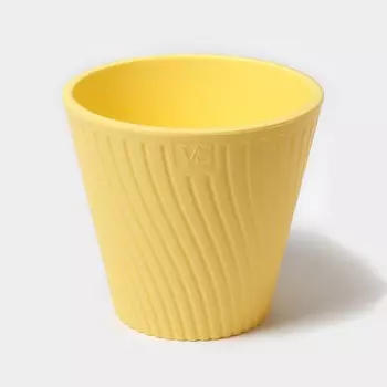 Кашпо для цветов со вставкой