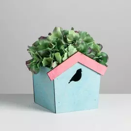 Кашпо-домик