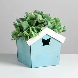 Кашпо-домик