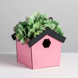 Кашпо-домик