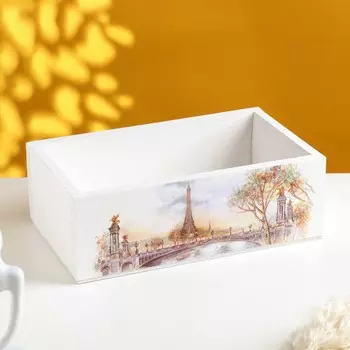 Кашпо флористическое деревянное