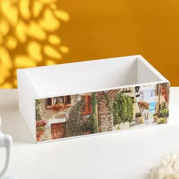 Кашпо флористическое деревянное