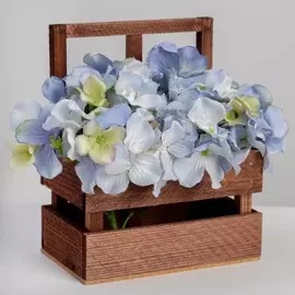 Кашпо флористическое с окном