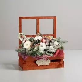 Кашпо флористическое с окном