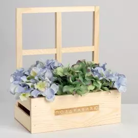 Кашпо флористическое с окном