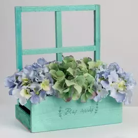 Кашпо флористическое с окном