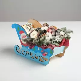 Кашпо новогоднее
