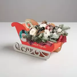 Кашпо новогоднее