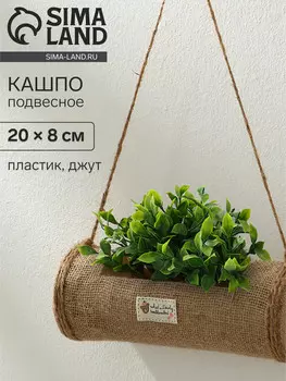 Кашпо пластиковое, подвесное, 208 см