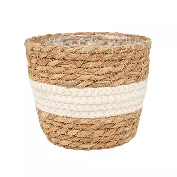 Кашпо плетеное