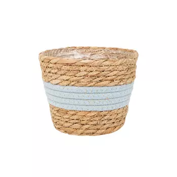 Кашпо плетеное