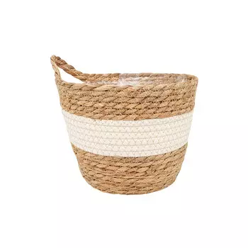 Кашпо плетеное