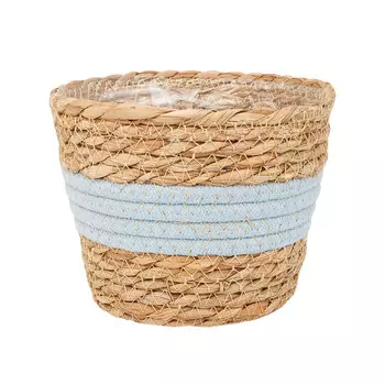 Кашпо плетеное