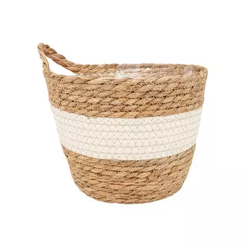 Кашпо плетеное