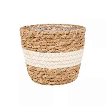 Кашпо плетеное