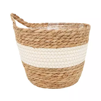 Кашпо плетеное