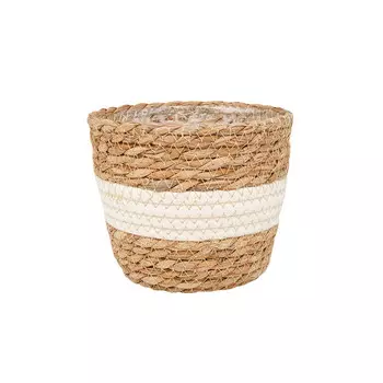 Кашпо плетеное