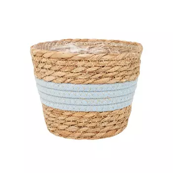 Кашпо плетеное