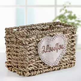 Кашпо плетеное доляна