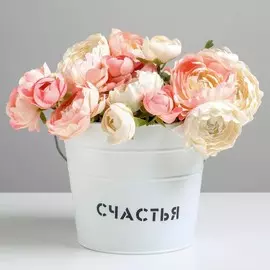 Кашпо подарочное, белое