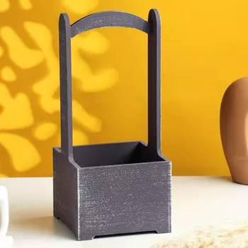 Кашпо - ящик деревянный