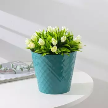 Кашпо с дренажной вставкой