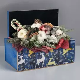 Кашпо с грифельной табличкой