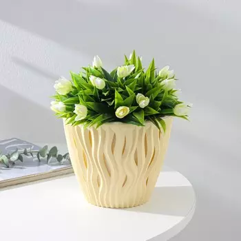 Кашпо со вставкой