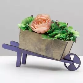 Кашпо-тележка