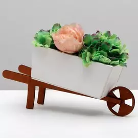 Кашпо-тележка