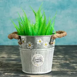 Кашпо-ведерко