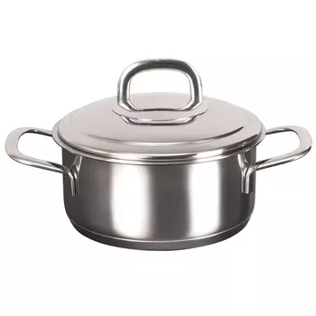 Кастрюля 1,2л металлическая крышка