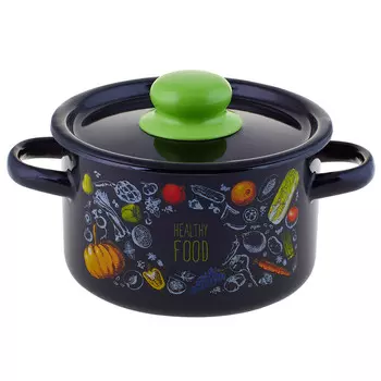 Кастрюля 1,5л цилиндрическая