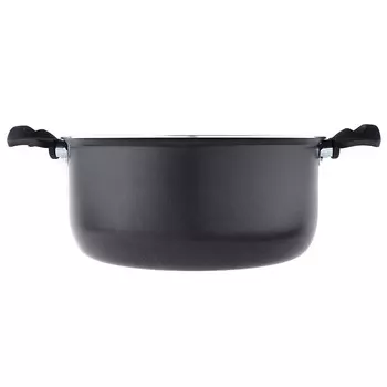 Кастрюля 24см стеклянная крышка