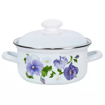 Кастрюля 2,0л Анютины глазки