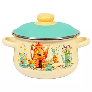 Кастрюля 2,0л коническая Чайный домик