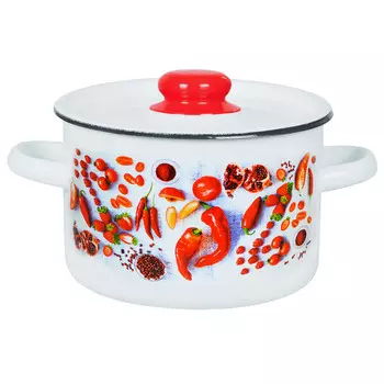 Кастрюля 2,9л цилиндрическая Паприка