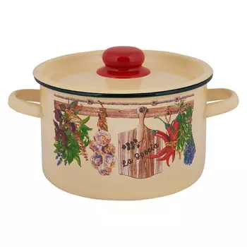 Кастрюля 2,9л цилиндрическая с