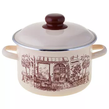 Кастрюля 3,0л цилиндрическая