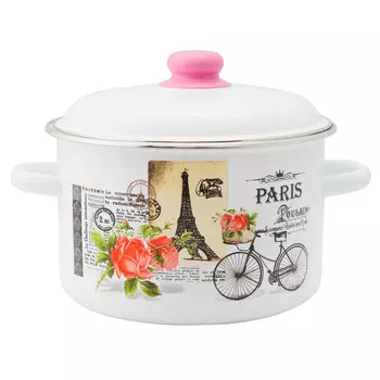 Кастрюля 3,0л цилиндрическая Париж