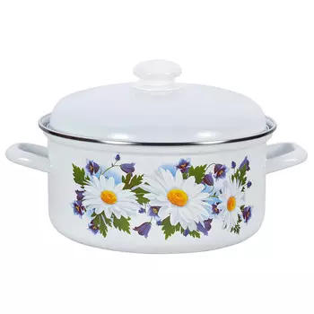 Кастрюля 3,0л Ромашковое поле