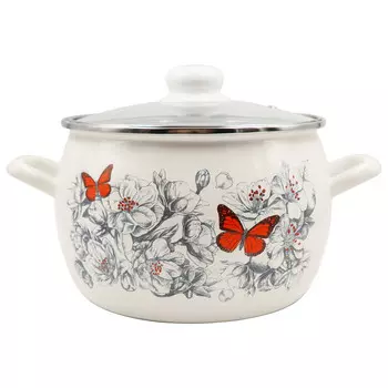 Кастрюля 3,5л Яблоневый цвет