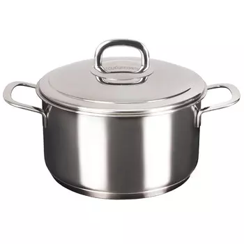 Кастрюля 4,0л металлическая крышка