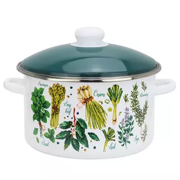 Кастрюля 4,0л Пряные травы