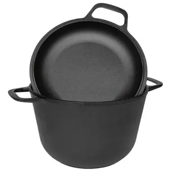 Кастрюля 4,0л с крышкой-сковородой