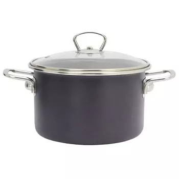 Кастрюля 4,0л стеклянная крышка