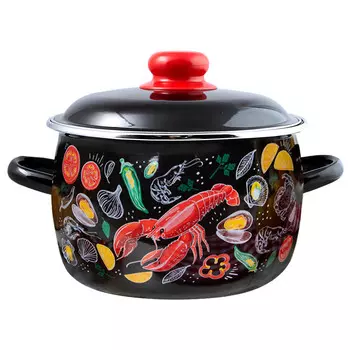 Кастрюля 5,5л сферическая Лобстер